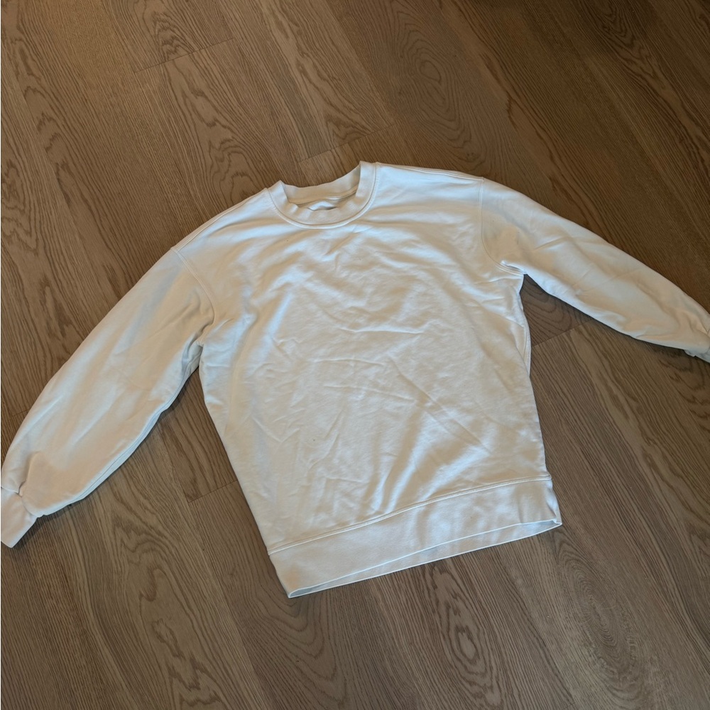 Lululemon white crewneck women’s